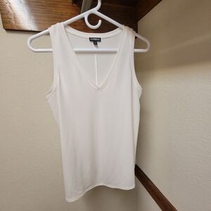 Express medium white dress undershirt